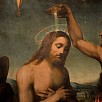 Foto: Dettaglio del Dipinto il Battesimo di Cristo dei Brescianini - Duomo di Santa Maria Assunta - sec. XIII (Siena) - 16